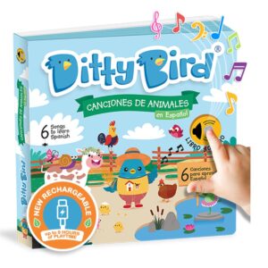 Ditty Bird - Canciones de Animales (Spanish Animal Songs) | USB-C Rechargeable
