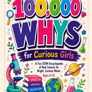 100,000 WHYS for Curious Girls: A Fun STEM Encyclopedia of Real Science for Bright, Curious Minds (Ages 6-12)