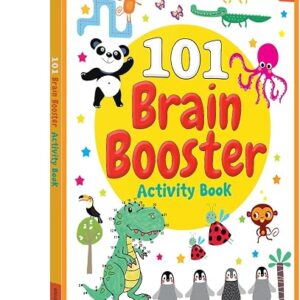 101 Brain Booster Activity Book-colouring books for kids: Fun Activity Book for Children (101 Fun Activities)