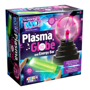 Science Mad 2 in 1 Plasma Globe and Energy Stick Set