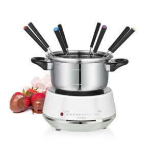 Melissa Electric Fondue Set with 8 Forks (2L)