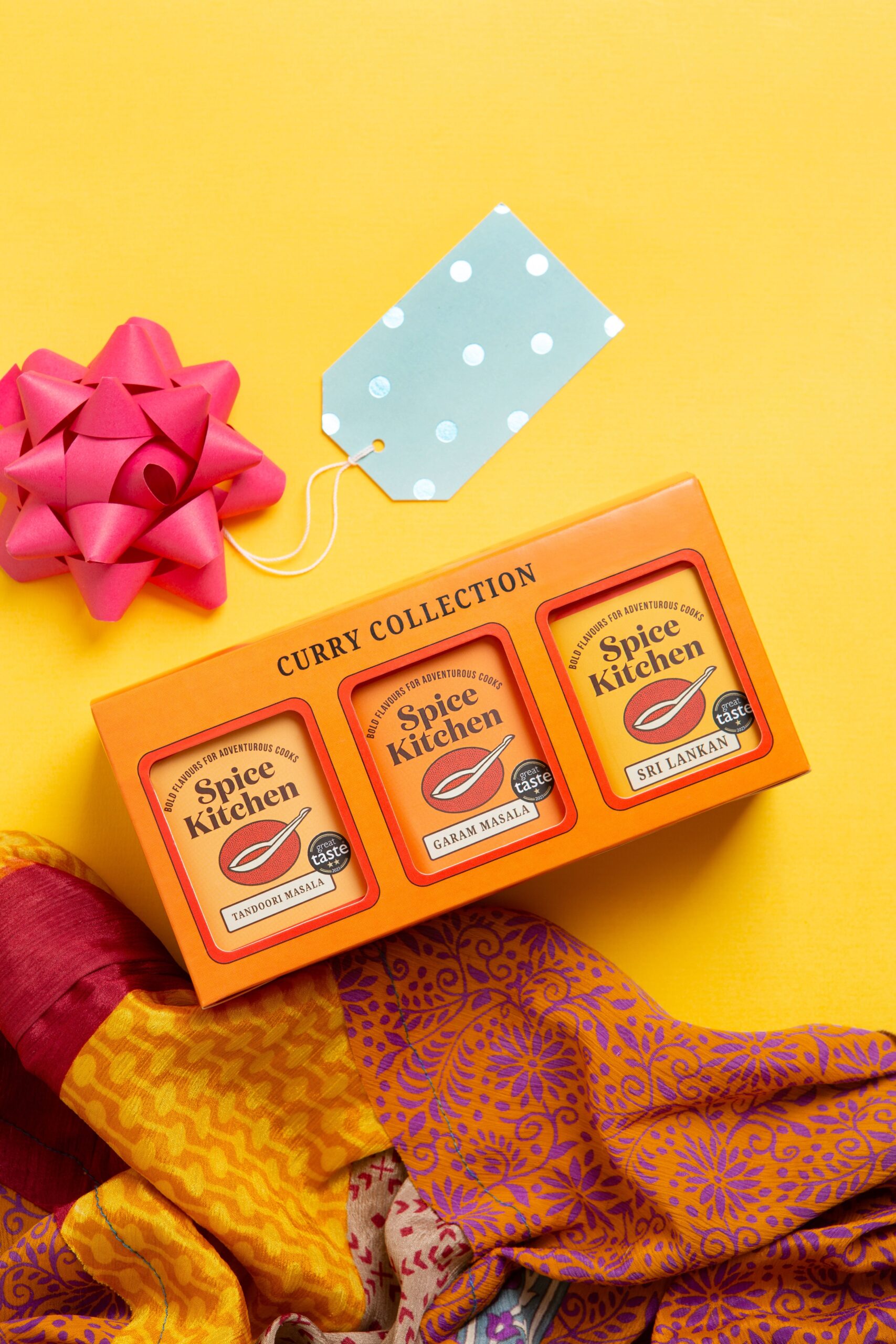 Spice Kitchen Curry Spice Trio Gift Set