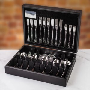 Arthur Price of England Signature Cascade 44pc 6 Person Cutlery Set