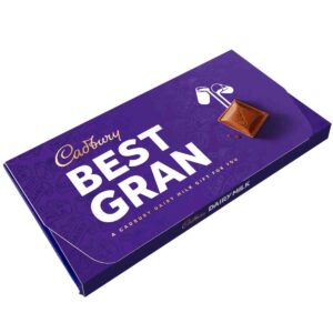Cadbury Dairy Milk Best Gran Chocolate Bar with Gift Envelope 110g