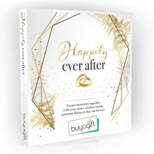Buyagift Happily Ever After Experience Gift Box – 2095 Wedding Day Experiences for Couples