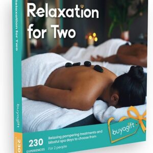 Buyagift Relaxation Experience Gift Box for 2 - Over 995 Spa Days and Beauty Treatments Across the UK