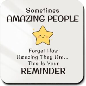 Coaster Thank You Leaving Gifts for Colleagues,Congratulations Gifts,Birthday Gift for Women,Teacher
