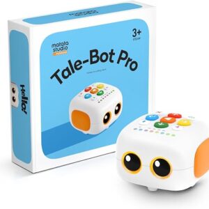 Coding Robot for Kids Ages 3-5, MatataStudio Tale-Bot Pro Programmable Robot Toy Set for Early Programming Learning STEM Educational Learning Toy Interactive Electronic Robotic Kit Back to School Gift