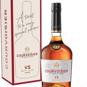 Courvoisier VS Cognac Brandy - A Toast To A Very Special Person - Gift Box, 70 cl