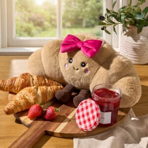 Bow Croissant Cushion