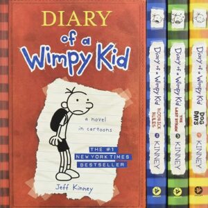 Diary of a Wimpy Kid Box of Books 1-4 Hardcover Gift Set: Diary of a Wimpy Kid, Rodrick Rules, the Last Straw, Dog Days