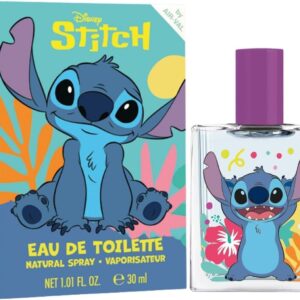 Disney Stitch Children Eau de Toilette Natural Perfume Spray | Vegan, Cruelty-Free, Dermatologically Tested EDT Spray for Kids & Teens | Stain-Free Perfume | Safe Daily Fragrance Gift, 30ml