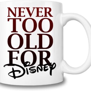 Disney Themed Coffee Mug for Hot and Cold Beverages - Ceramic Cup, 325 Ounces - The for Every Disney Fan