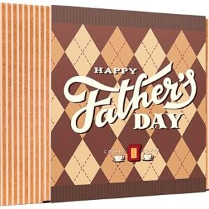 Fathers Day Gift Box for Coffee Lovers - 10 of The World's Finest Single Estate Specialty & Organic Coffees | Brew & Enjoy Anytime, Anywhere | Hamper Style Letterbox Gift Idea for Dad & Husband