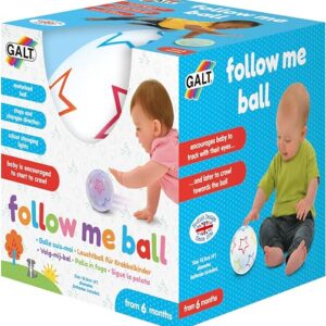 Galt Toys, Follow Me Ball, Baby Sensory Toys, Ages 6 Months Plus