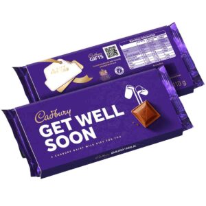 Cadbury Dairy Milk Get Well Soon Chocolate Bar with Sleeve 110g