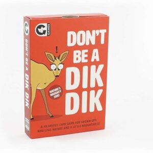 Ginger Fox Don't Be A Deer Deer Card Game | Hilarious Game Of Naughty Nature Names | Great Gift For Silly Grown Ups Aged 16+