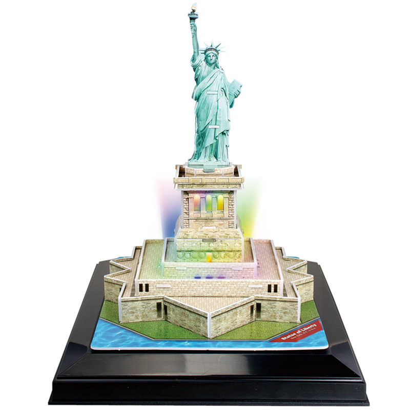 CubicFun L505H Statue of Liberty with LED Light 3D Puzzle