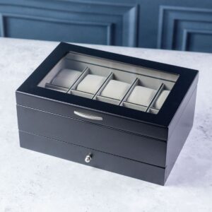 Mele & Co Leon Watch Box - can be Engraved or Personalised