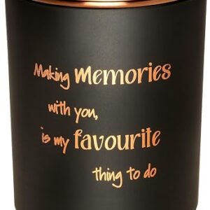 Romantic Message Candle Gift – “Making Memories with You”