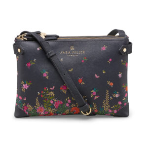 Sara Miller Zip Crossbody - Ditsy Floral