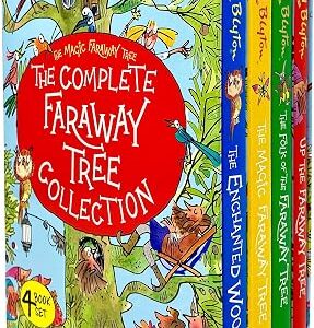 The Complete Magic Faraway Tree Collection 4 Books Box Set by Enid Blyton (Up The Faraway Tree, Folk of the Faraway Tree, Magic Faraway Tree & Enchanted Wood)