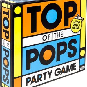 Top of The Pops Party Game - The No. 1 Family Music Board Game, Perfect for Christmas and as Gift