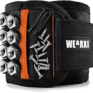 WEARXI Gifts for Men, Magnetic Wristbands for Men Tools, Gifts for Him Fathers Day, Presents for Mens Gifts for Fathers Day, Dad Birthday Gadgets Gifts for Mens Who Have Everything