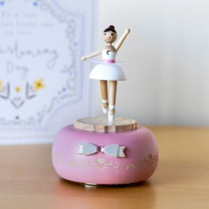 Wooderful Life Ballet Girl Wooden Music Box